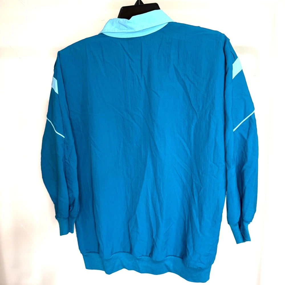 Teal Button-Up Jacket - Picture 2 of 6